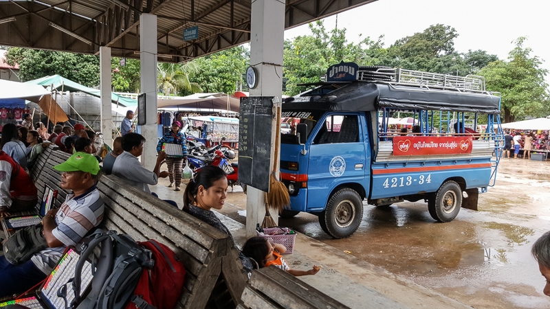 Gare de bus - Pak Chom - Thaïlande